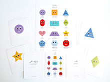 Load image into Gallery viewer, Persian / Farsi Shapes Learning Set