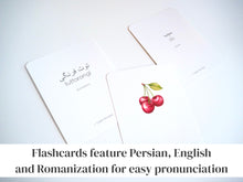 Load image into Gallery viewer, Persian / Farsi Fruit Learning Set