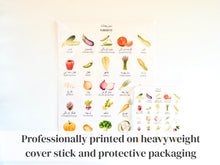 Load image into Gallery viewer, Persian / Farsi Vegetable Learning Set