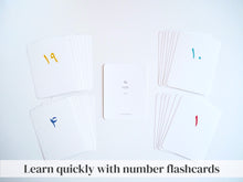 Load image into Gallery viewer, Persian / Farsi Number Learning Set