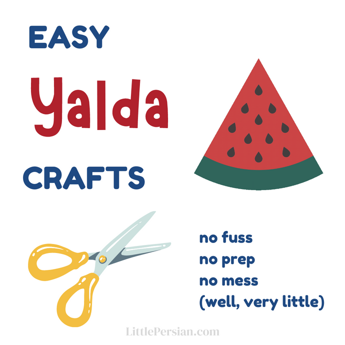 Easy Yalda Crafts