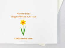 Load image into Gallery viewer, Nowruz Greeting Card - Bilingual with Persian/English
