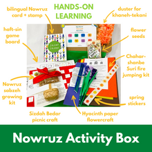 Load image into Gallery viewer, Nowruz Activity Box FREE US SHIPPING

