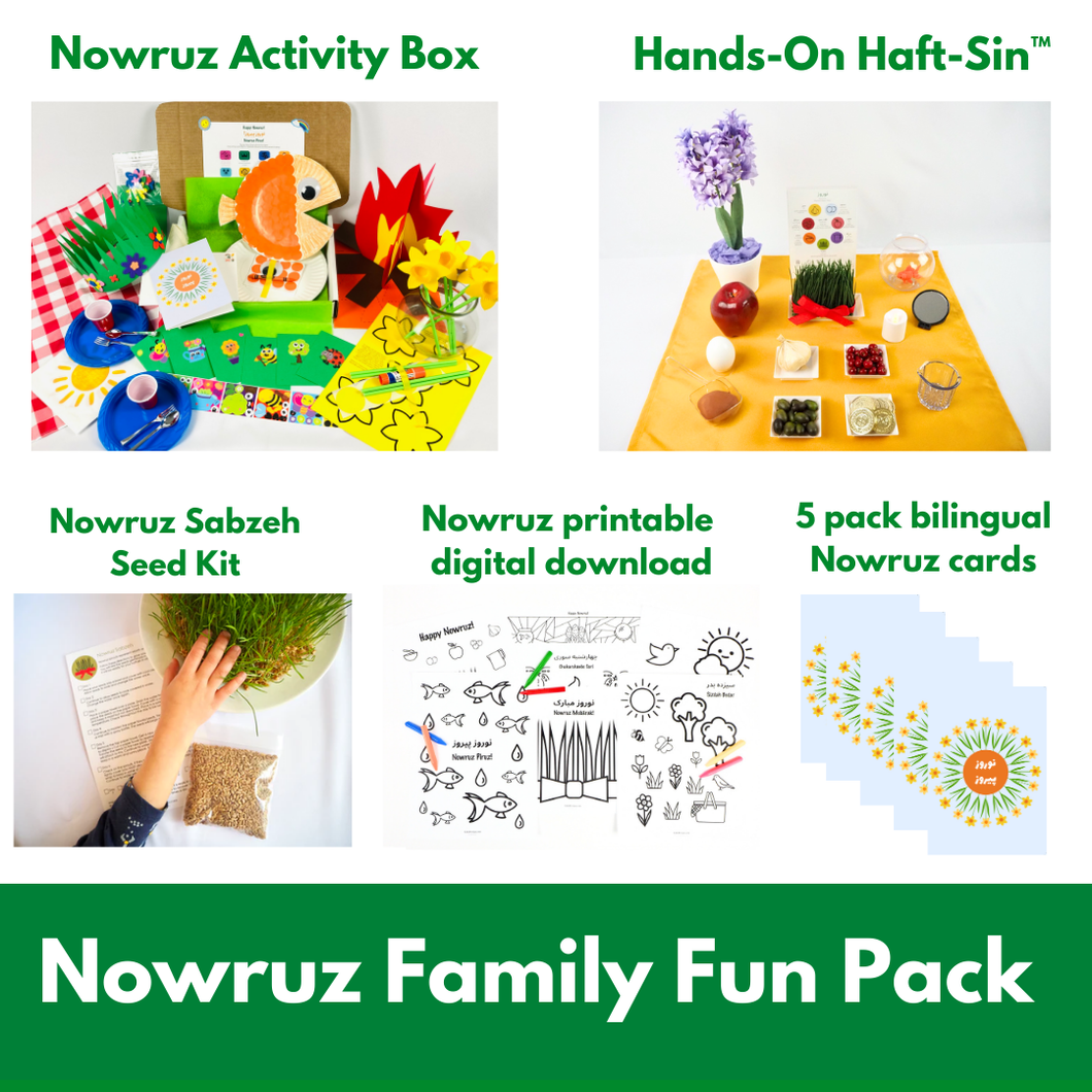 Nowruz Family Fun Pack FREE US SHIPPING