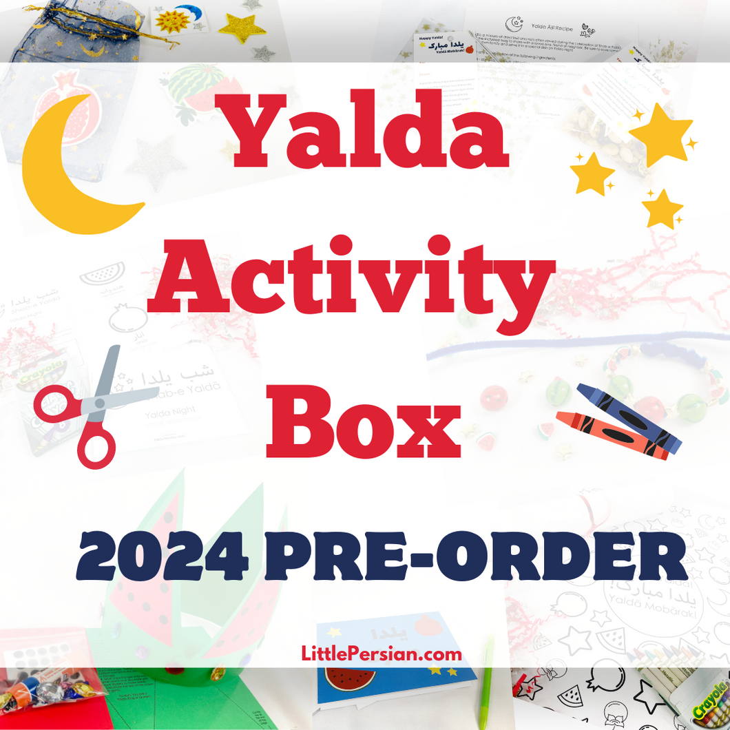 2024 PRE-ORDER Yalda Activity Box