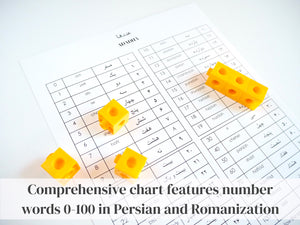 Persian / Farsi Number Learning Set