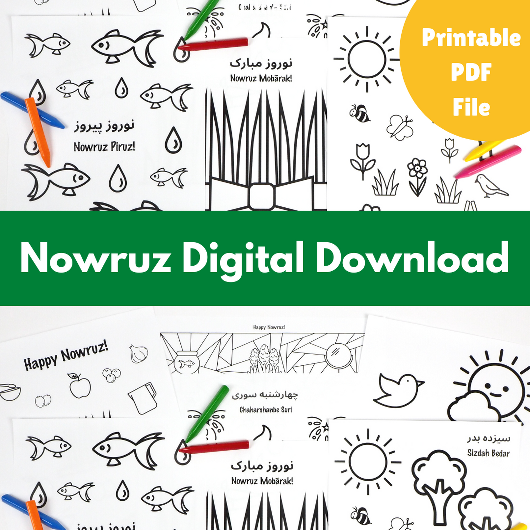 Nowruz Activities Digital Download