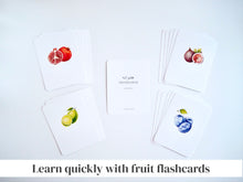 Load image into Gallery viewer, Persian / Farsi Fruit Learning Set
