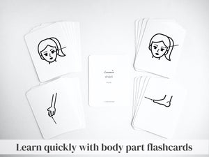 Persian / Farsi Body Parts Learning Set
